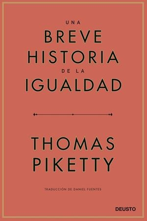 Una breve historia de la igualdad | 9788423433117 | Piketty, Thomas