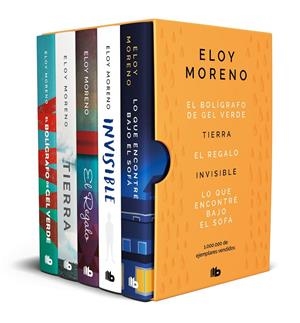 Eloy Moreno (Estuche con: El bolígrafo de gel verde | Tierra | El regalo | Invis | 9788413145082 | Moreno, Eloy