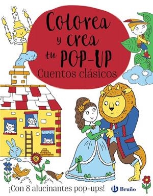 Colorea y crea tu pop-up. Cuentos clásicos | 9788469665671 | Varios Autores