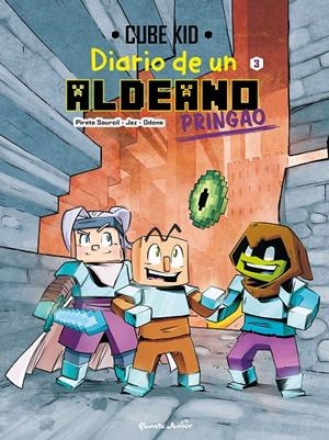 Diario de un aldeano pringao. Cómic 3 | 9788408251224 | Cube Kid