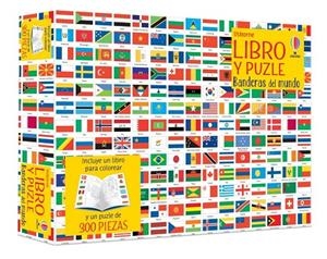 Banderas del mundo. Libro y Puzzle | 9781805311416 | Sue Meredith