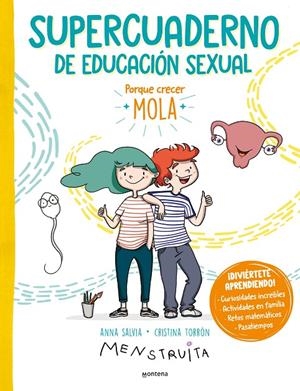 Supercuaderno de educación sexual | 9788419501165 | Torrón (Menstruita), Cristina/Salvia, Anna