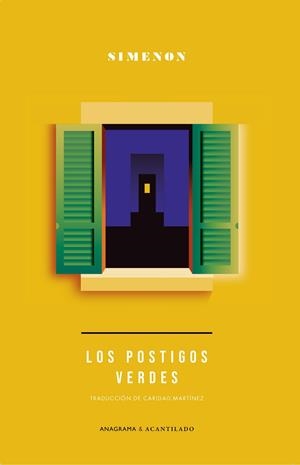 Los postigos verdes | 9788433921109 | Simenon, Georges