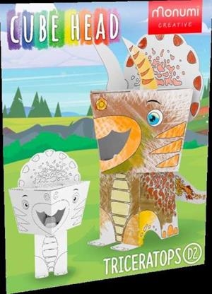 Cabeza Cubo: Dino Triceratops | 5903041010821