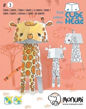 Cabeza Cubo regular: Jirafa | 5903041010128