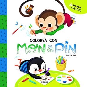Mon & Pin. Actividades 1. Colorea con Mon & Pin | 9788424674816 | Edicions Somnins 2010, SL