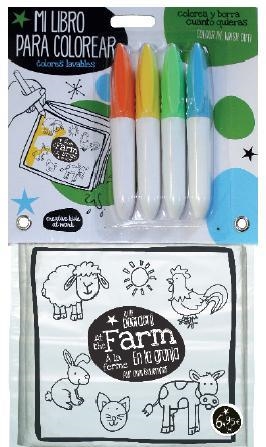 En la granja - Mi libro para colorear | 9789461447081 | AA.VV