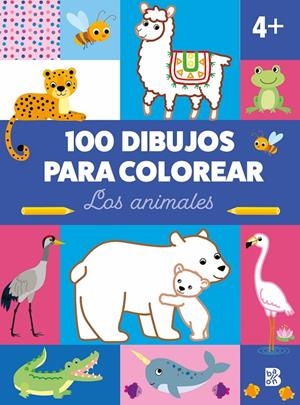 100 DIBUJOS PARA COLOREAR-LOS ANIMALES | 9789403236698 | BALLON