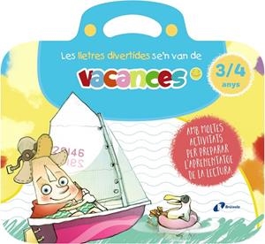 Les lletres divertides se'n van de vacances. 3-4 anys | 9788413493992 | Carril Martínez, Isabel/Rubio, Emma