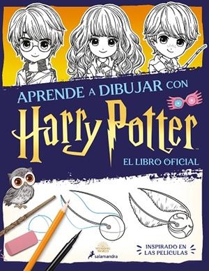 Aprende a dibujar con Harry Potter (libro oficial) | 9788419275905 | Rowling, J.K.