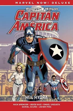 Marvel now! deluxe marvel now deluxe. capitán américa de nick spencer. heil hydr | 9788413349862 | Varios autores