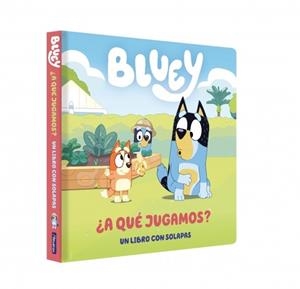 Bluey. Libro de cartón con solapas - ¿A qué jugamos? | 9788448870089 | Bluey