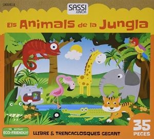 Els animals de la jungla. Trencaclosques gegant | 9789461887610 | Simon Miller