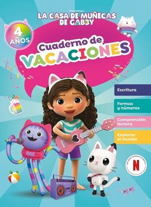 La casa de muñecas de Gabby. Cuaderno de vacaciones - 4 años | 9788448870867 | La casa de muñecas de Gabby