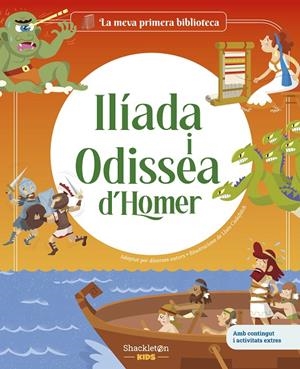 Ilíada i Odissea d'Homer | 9788413615370 | Solé, Jordi/Cavallone, Maria Cecilia/Cadafalch i Pladevall, Lluís