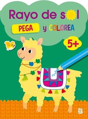Rayo de sol +5 Pega y colorea | 9789403240916 | Ballon