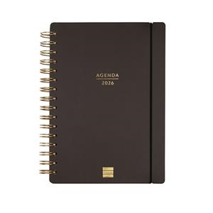 Agenda E10 s/vh Haiku negre 16m 2025-26 | 8422952396833