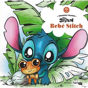 Arteterapia, dibujos antiestrés. Grandes figuras: Bebé Stitch | 9788410301221 | Varios autores