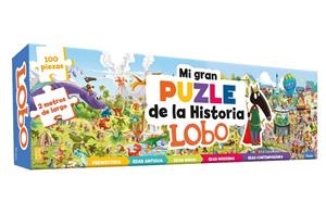 Mi gran puzle de la historia. Lobo | 9791039559584 | Auzou