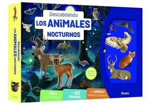 Descubriendo los animales nocturnos. Tablero magnético | 9791039558280 | Potard, Céline