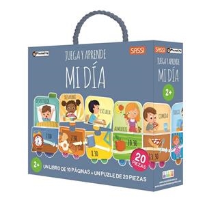 Mi día. Libro + Puzle 20p | 9788410443457 | VV.AA.