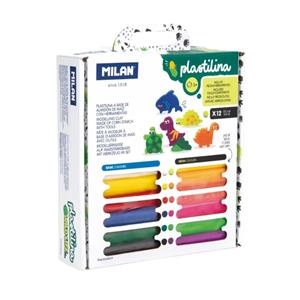 Plastilina 6 basic + 6 neon amb complements | 8411574106005