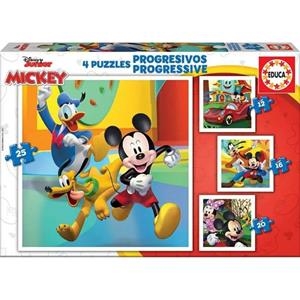 Puzle 12p 16p 20p 25p Mickey Disney | 8412668192942