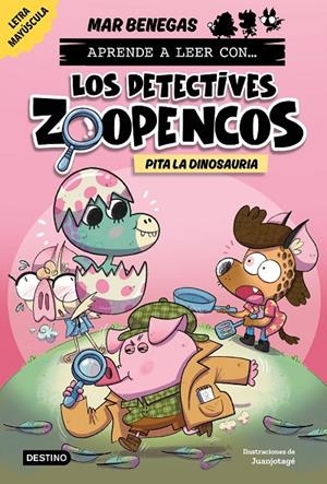 Aprende a leer con... Los Detectives Zoopencos 10. Pita la dinosauria | 9788408312864 | Benegas, Mar