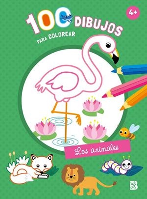 100 Dibujos para colorear- Los animales | 9789403243672 | Ballon