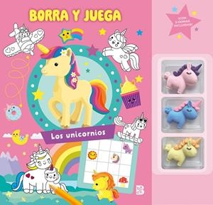 Borra y juega - Los unicornios | 9789403243900 | Ballon