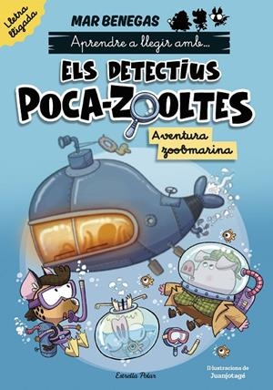 Aprendre a llegir amb els detectius Poca-zooltes Lletra lligada 1. Aventura zoob | 9791387903992 | Benegas, Mar