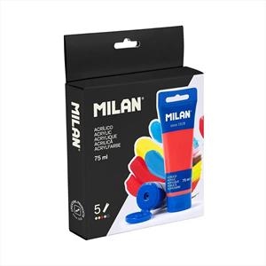 Pintura acrílica tub 75 ml 5 colors | 8411574118619