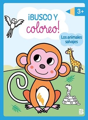 Busco y coloreo - Los animales salvajes | 9789403246062 | Ballon
