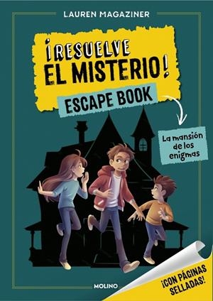 ¡Resuelve el misterio! Escape Book 1 - La mansión de los enigmas | 9788427256279 | Magaziner, Lauren