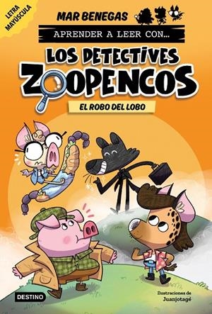 Aprender a leer con... Los Detectives Zoopencos 11. El robo del lobo | 9788408317777 | Benegas, Mar