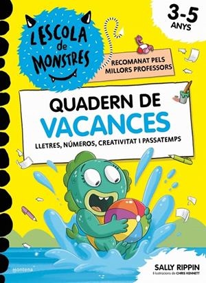 L'Escola de Monstres. Quadern d'activitats - Quadern de vacances | 9791387972462 | Rippin, Sally
