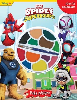 Spidey y su superequipo. Pinta pósters | 9788410362291 | Marvel