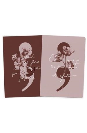 Cuadernos cosidos Sara Buho (pack 2 u.) | 8432715198406