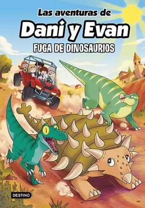 Las aventuras de Dani y Evan 16. Fuga de dinosaurios | 9788408326304 | Las aventuras de Dani y Evan