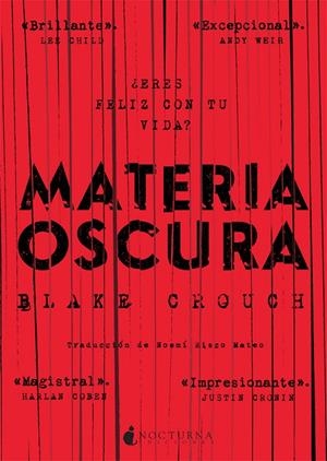 Materia oscura | 9788416858217 | Blake Crouch