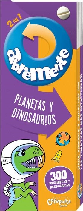 Abremente 2 en 1 Planetas y Dinosaurios | 9789876375795 | aa vv