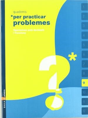 Quadern per practicar problemes 9 | 9788447915279 | Desconocido