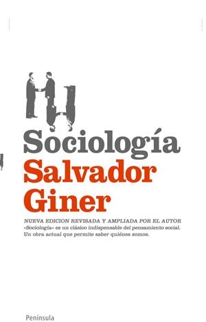 Sociología | 9788499420004 | Salvador Giner