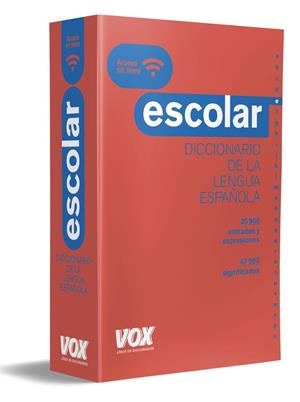 Diccionario escolar de la lengua española | 9788499742823 | Vox Editorial