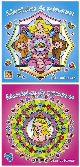Mandalas de princesas para colorear | 9788467732245 | Susaeta, Equipo