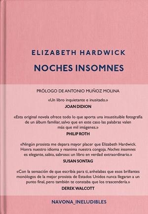 Noches insomnes | 9788417181284 | Hardwick, Elizabeth