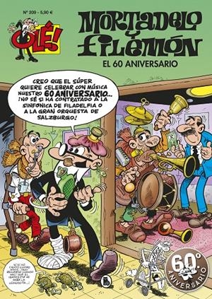 El 60 aniversario (Olé! Mortadelo 209) | 9788402421661 | Ibáñez, Francisco