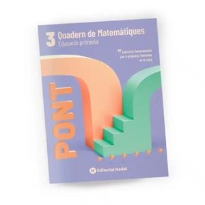 Pont 3 Matemàtiques EP CM | 9788478874514 | Pàmies Tomàs, Lina / Màrquez Caro, Carles