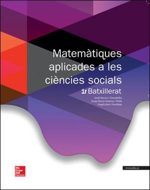 LA - Matematiques 1 BAT CCSS | 9788448196073 | Besora I Torradeflot,Jordi/Guiteras,Josep Maria/Jane,Angela