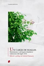 Un cabàs de rialles. Entremesos i col·loquis dramà | 9788497914840 | Gabriel Sansano